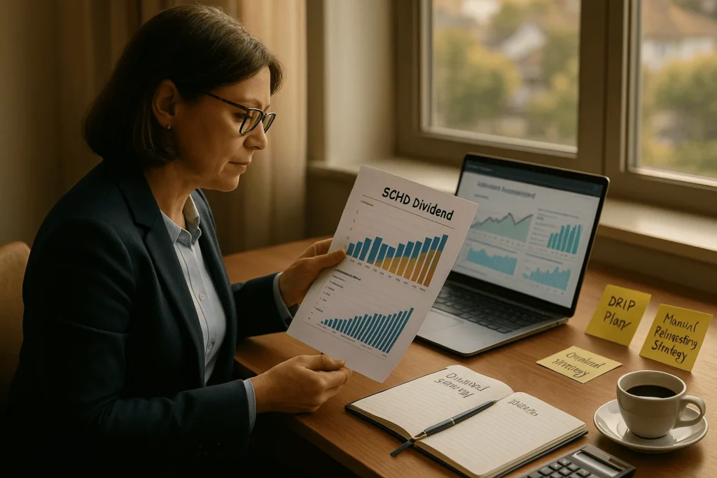 How to Reinvest SCHD Dividends DRIP vs Manual Strategy Explained